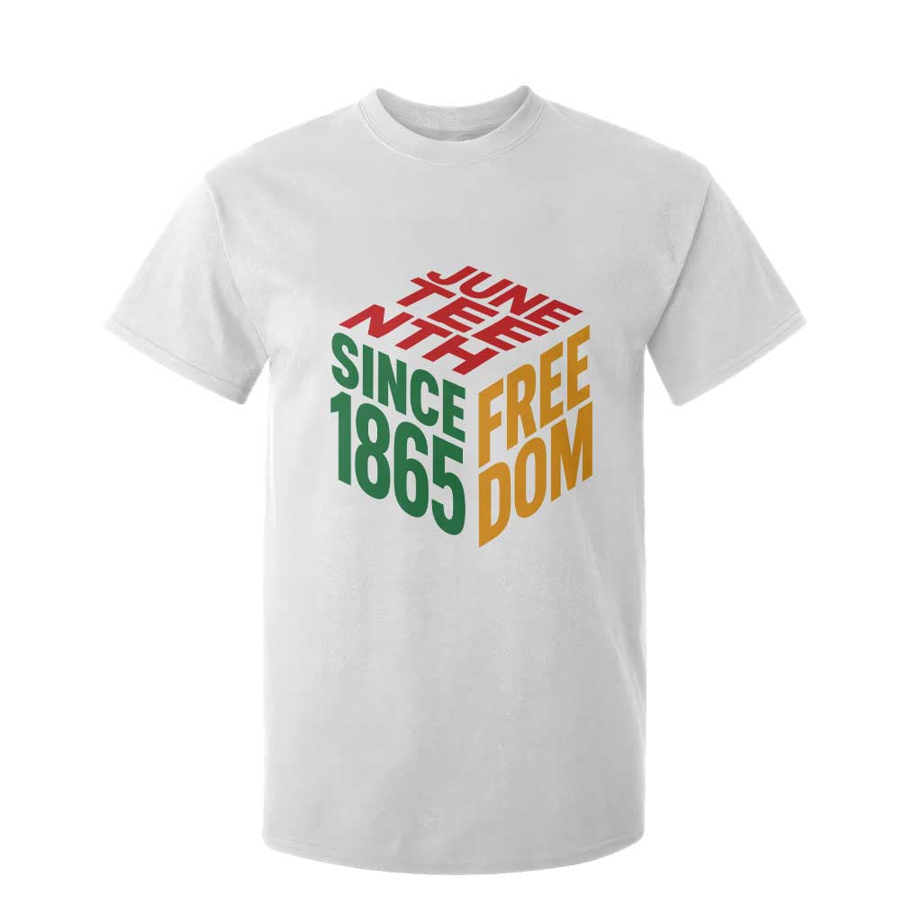 Juneteenth 1865 Freedom T Shirt For Kid African American Pride TS12 White Print Your Wear