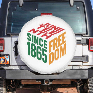 Juneteenth 1865 Freedom Spare Tire Cover African American Pride