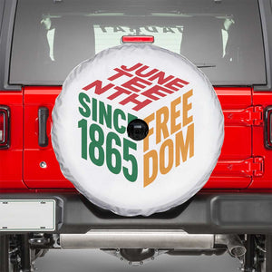 Juneteenth 1865 Freedom Spare Tire Cover African American Pride