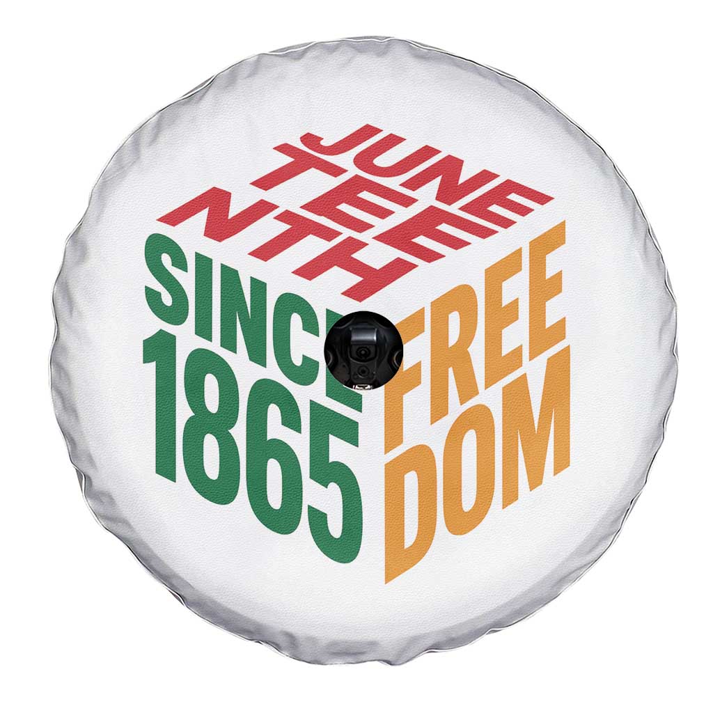 Juneteenth 1865 Freedom Spare Tire Cover African American Pride