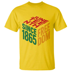Juneteenth 1865 Freedom T Shirt African American Pride