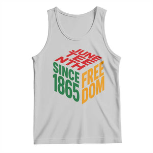 Juneteenth 1865 Freedom Tank Top African American Pride TS12 Ash Print Your Wear