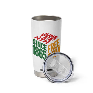 Juneteenth 1865 Freedom Tumbler Cup African American Pride TS12 Print Your Wear