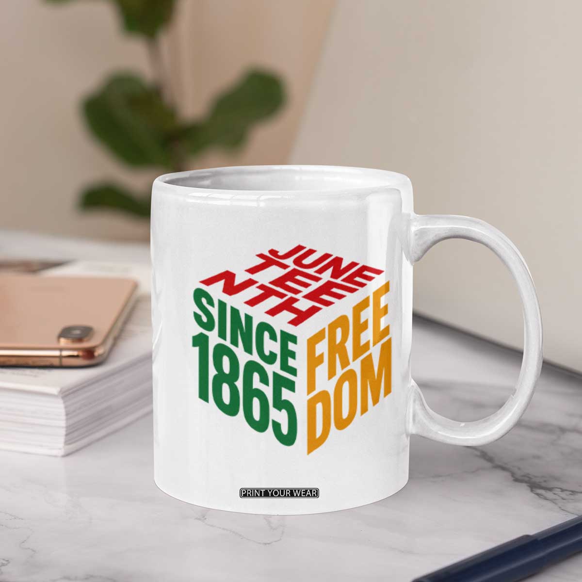 Juneteenth 1865 Freedom Coffee Mug African American Pride