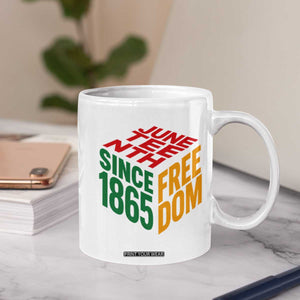 Juneteenth 1865 Freedom Coffee Mug African American Pride