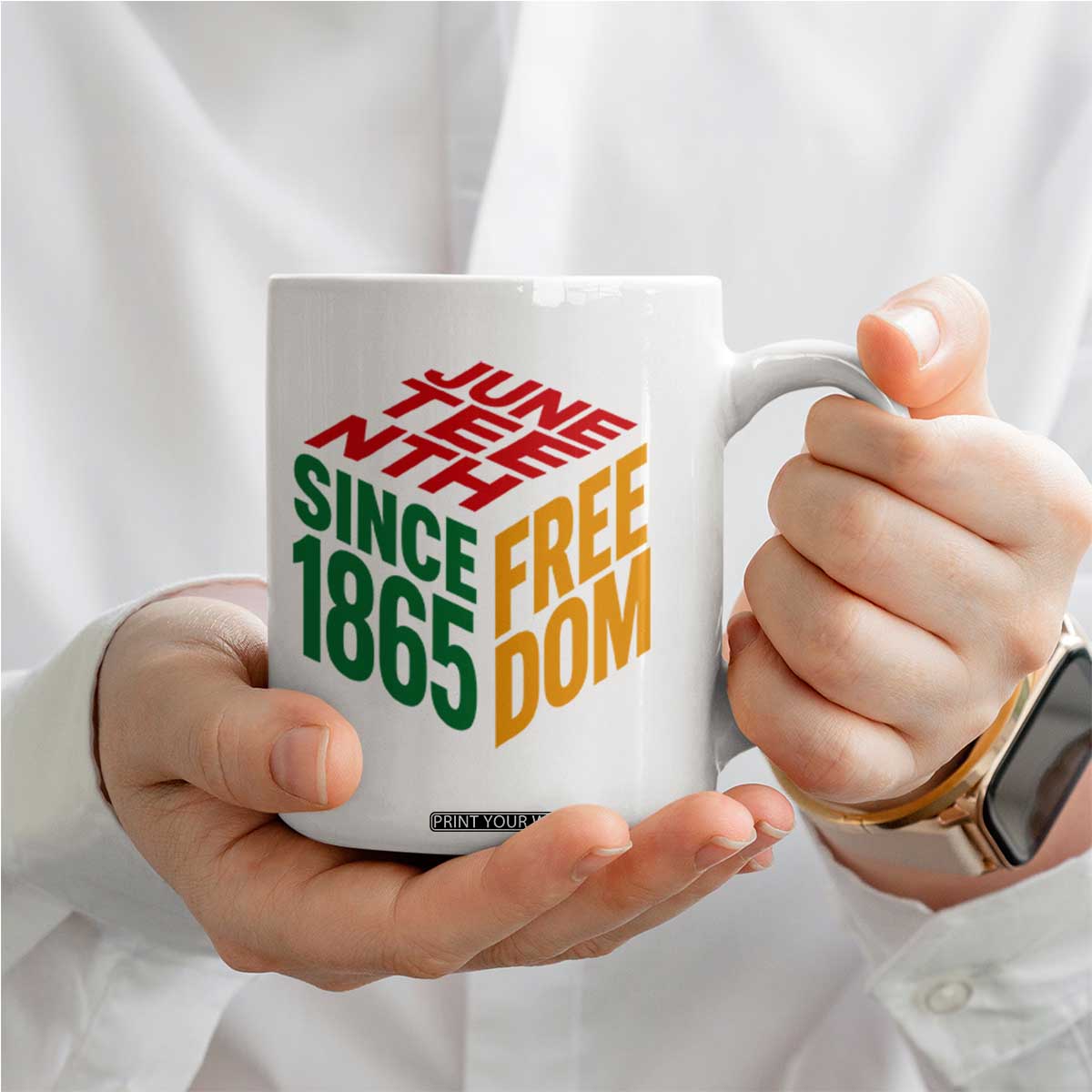 Juneteenth 1865 Freedom Coffee Mug African American Pride