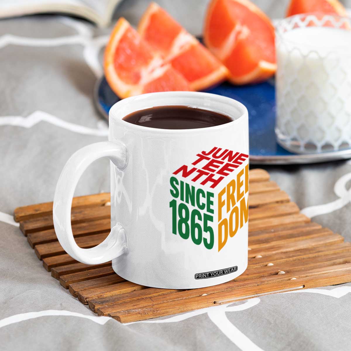 Juneteenth 1865 Freedom Coffee Mug African American Pride