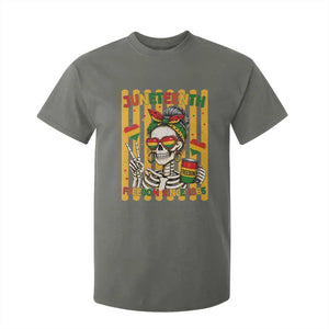 Skeleton Juneteenth Freedom T Shirt For Kid African American Pride Gift