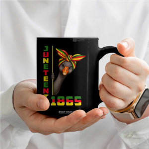 Funny Juneteenth Goose Coffee Mug African American Pride Gift