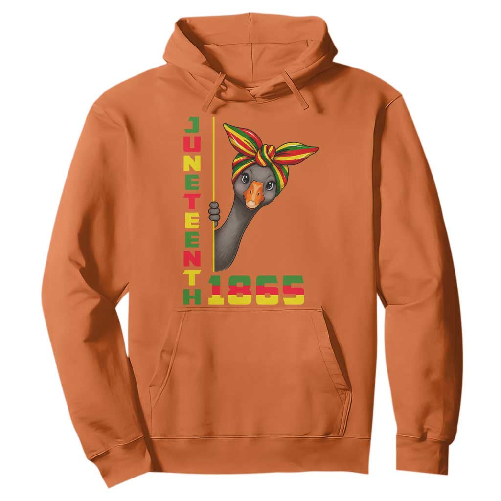 Funny Juneteenth Goose Hoodie African American Pride Gift