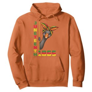 Funny Juneteenth Goose Hoodie African American Pride Gift