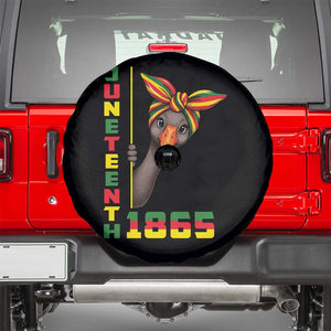 Funny Juneteenth Goose Spare Tire Cover African American Pride Gift TS12 Black Print Your Wear