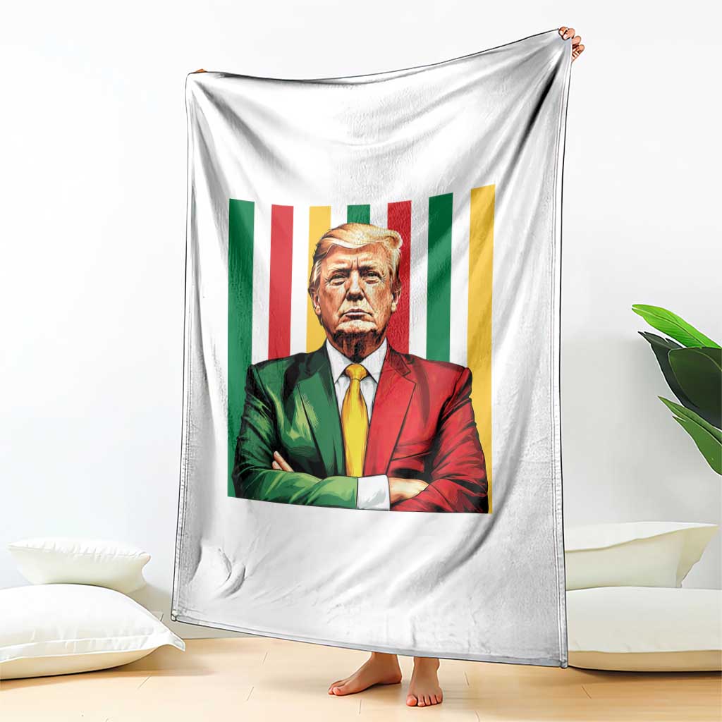 Juneteenth American Leader Inspiration Throw Blanket 1865 American Heritage Gift