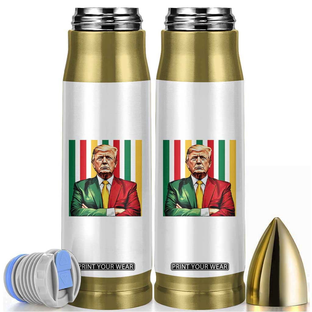 Juneteenth American Leader Inspiration Bullet Tumbler 1865 American Heritage Gift TS12 White Print Your Wear