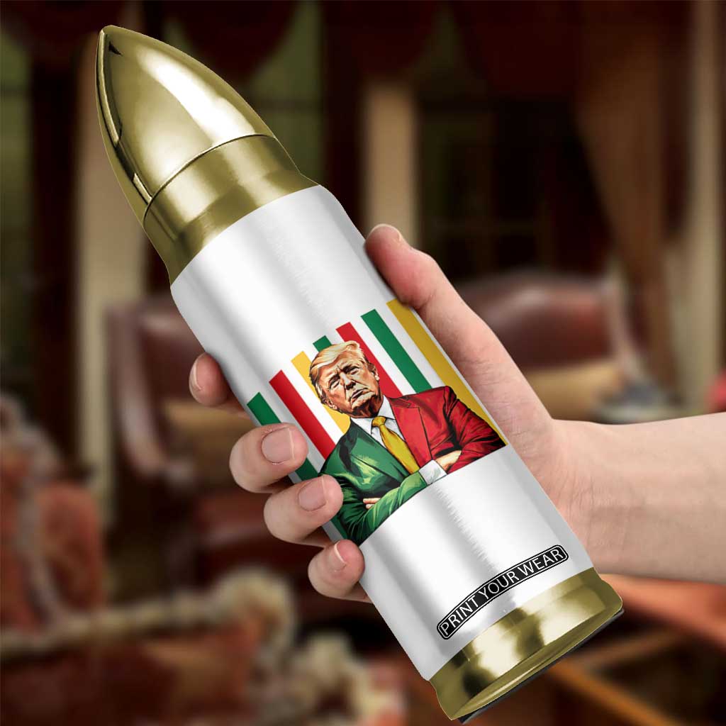 Juneteenth American Leader Inspiration Bullet Tumbler 1865 American Heritage Gift TS12 Print Your Wear