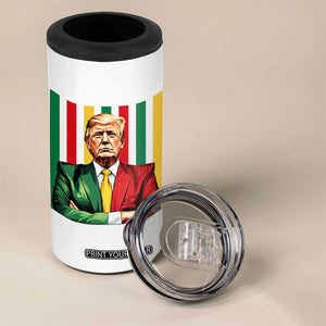 Juneteenth American Leader Inspiration 4 in 1 Can Cooler Tumbler 1865 American Heritage Gift TS12 Print Your Wear