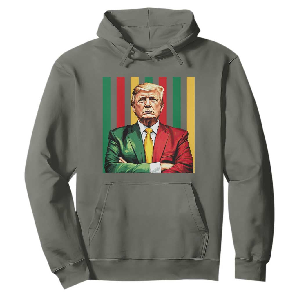 Juneteenth American Leader Inspiration Hoodie 1865 American Heritage Gift TS12 Military Green Print Your Wear