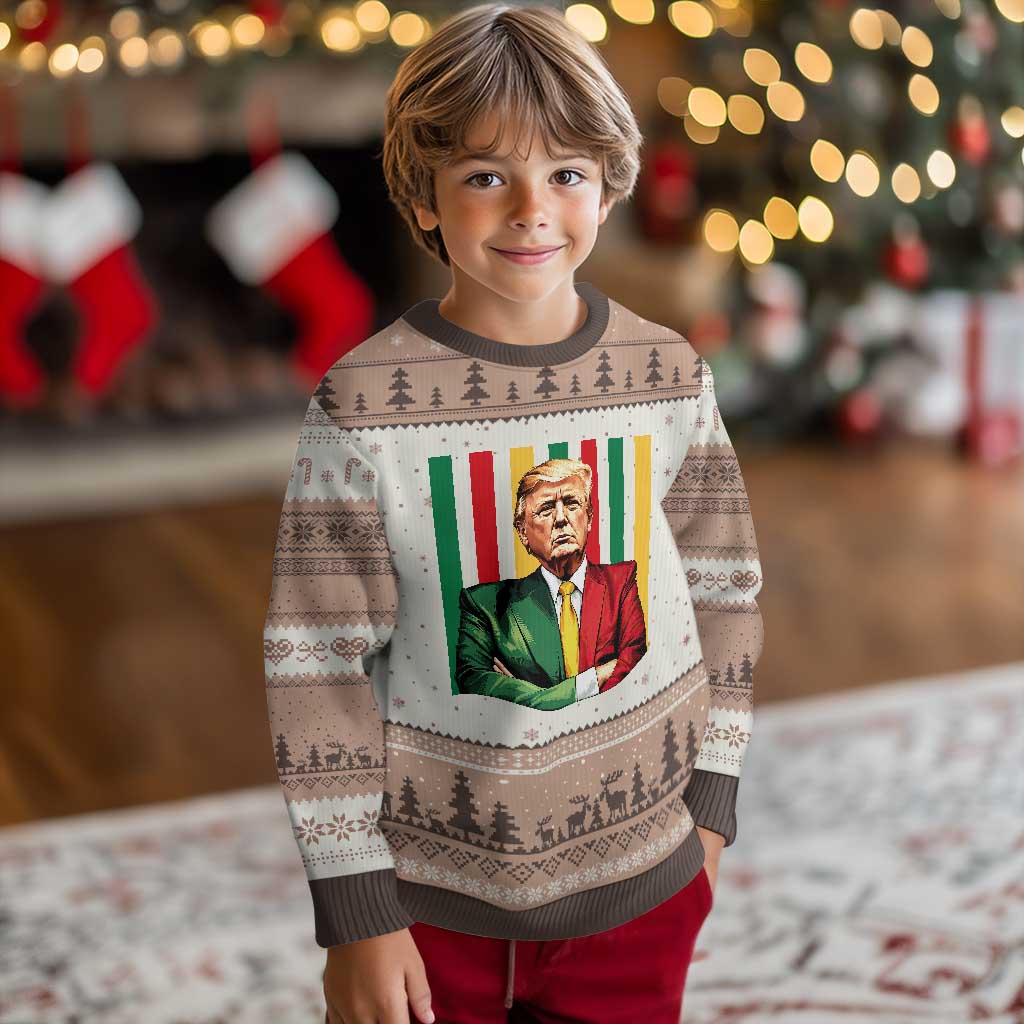 Juneteenth American Leader Inspiration Ugly Christmas Sweater 1865 American Heritage Gift