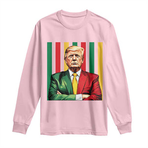 Juneteenth American Leader Inspiration Long Sleeve Shirt 1865 American Heritage Gift TS12 Light Pink Print Your Wear