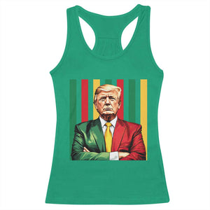 Juneteenth American Leader Inspiration Racerback Tank Top 1865 American Heritage Gift TS12 Irish Green Print Your Wear