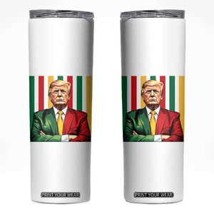 Juneteenth American Leader Inspiration Skinny Tumbler 1865 American Heritage Gift