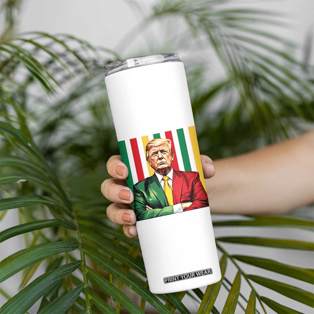 Juneteenth American Leader Inspiration Skinny Tumbler 1865 American Heritage Gift