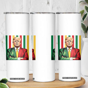 Juneteenth American Leader Inspiration Skinny Tumbler 1865 American Heritage Gift