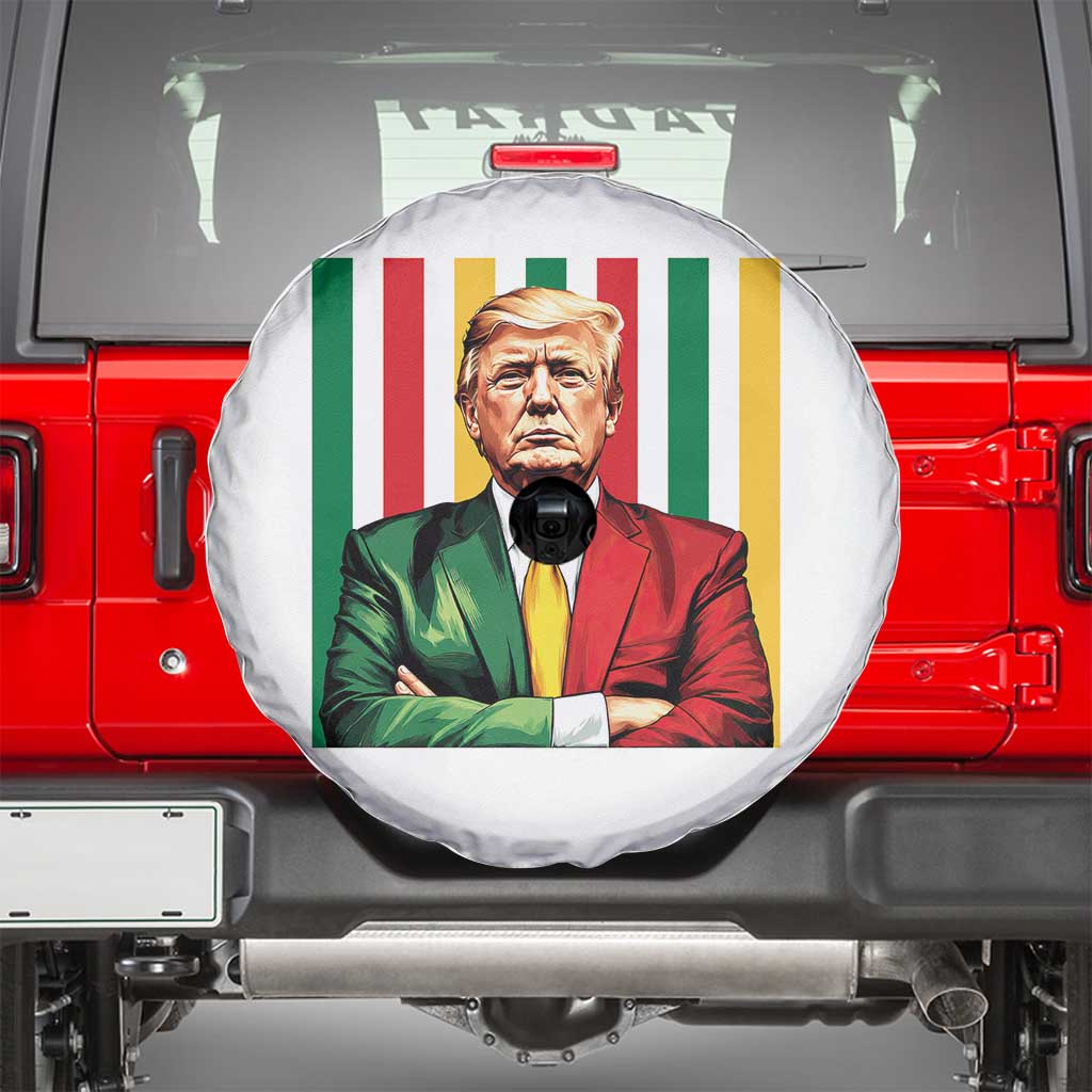 Juneteenth American Leader Inspiration Spare Tire Cover 1865 American Heritage Gift TS12 White Print Your Wear