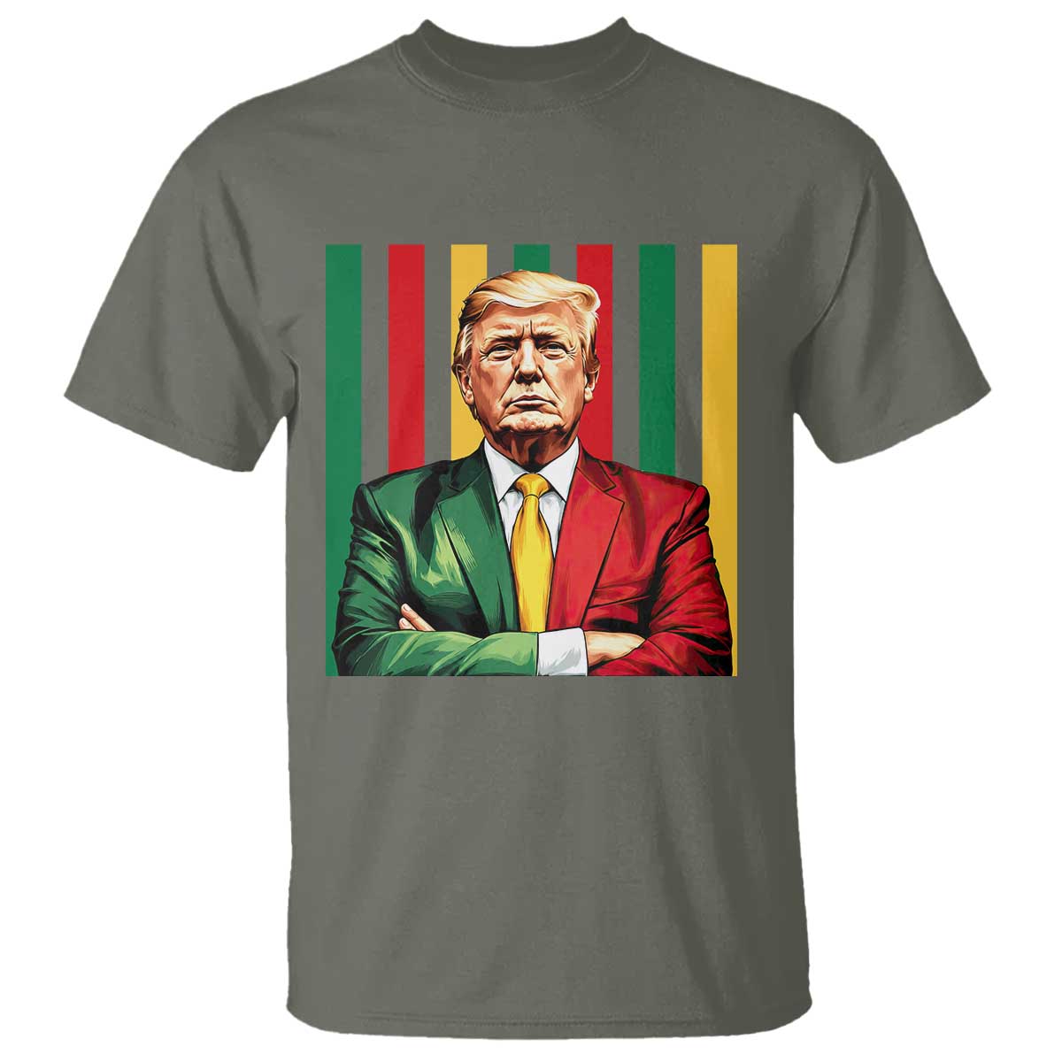 Juneteenth American Leader Inspiration T Shirt 1865 American Heritage Gift TS12 Military Green Print Your Wear