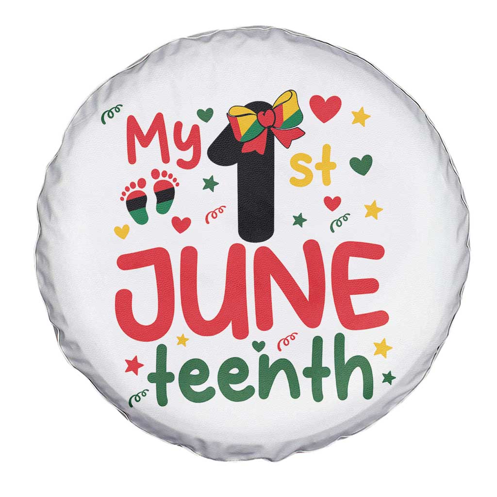 My First Juneteenth Spare Tire Cover African American Baby Freedom Day TS12 Print Your Wear