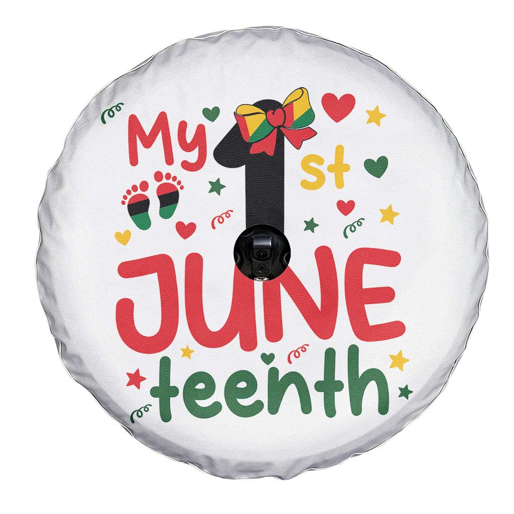 My First Juneteenth Spare Tire Cover African American Baby Freedom Day TS12 Print Your Wear