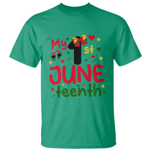 My First Juneteenth T Shirt African American Baby Freedom Day