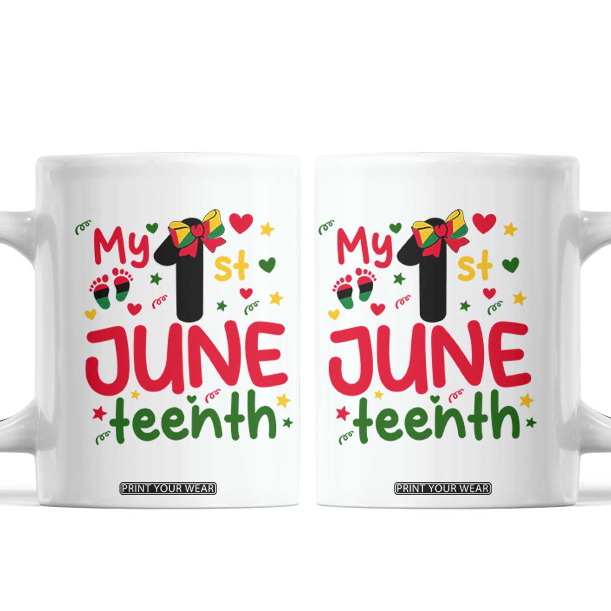 My First Juneteenth Coffee Mug African American Baby Freedom Day
