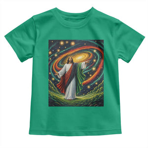 Black Jesus Juneteenth Toddler T Shirt African American Christian Pride TS12 Irish Green Print Your Wear