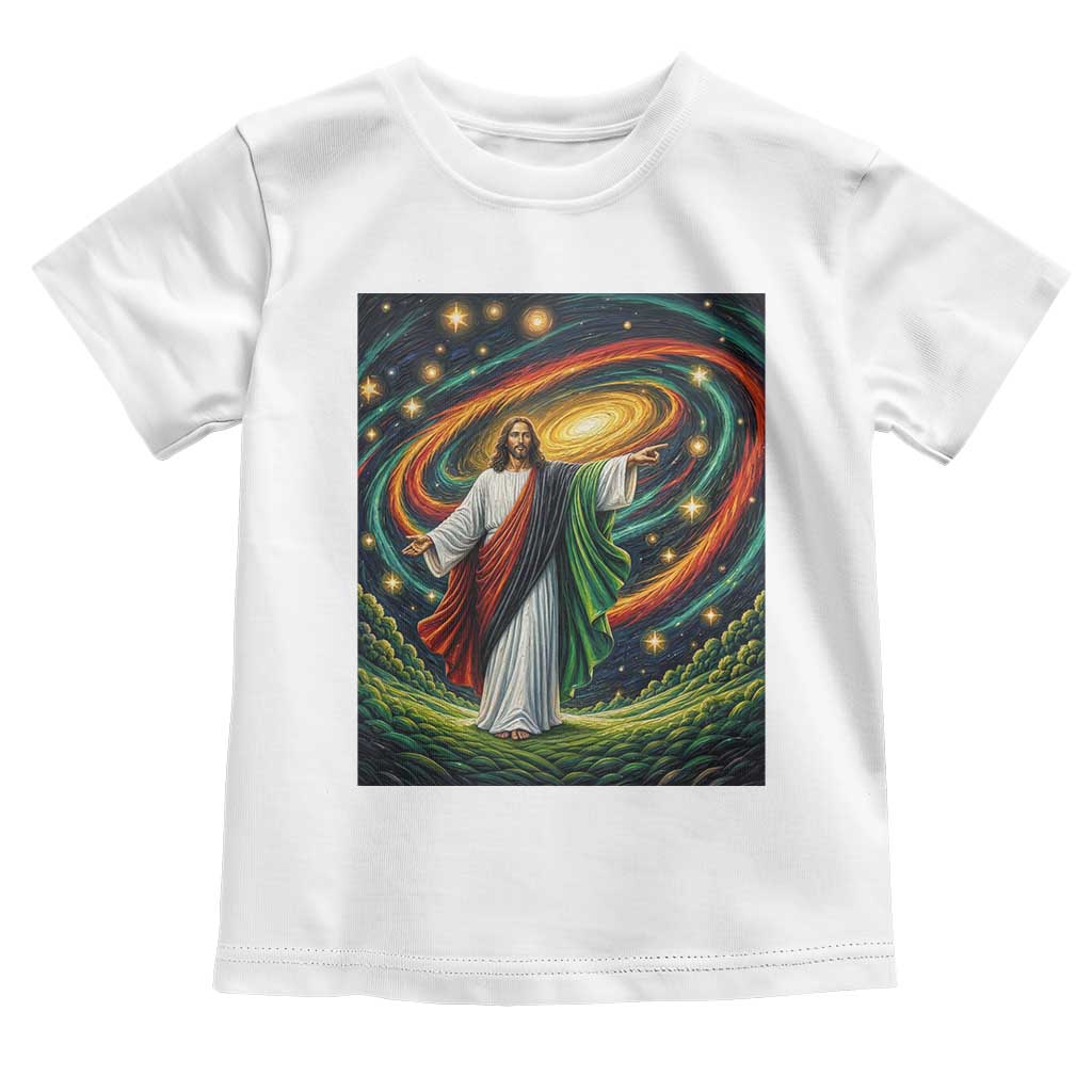 Black Jesus Juneteenth Toddler T Shirt African American Christian Pride TS12 White Print Your Wear