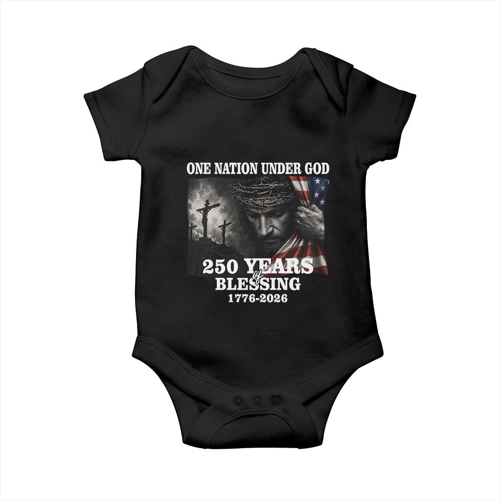 American Patriotic 2D Baby Onesie