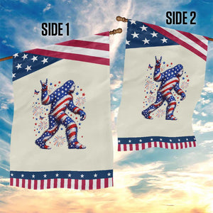 Funny Bigfoot Patriotic Garden Flag 4th Of July Freedom TS12 Print Your Wear