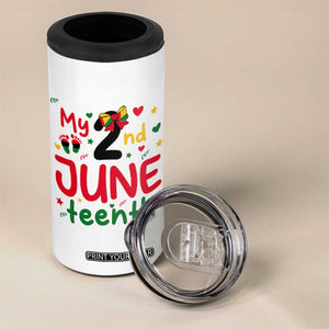 My Second Juneteenth 4 in 1 Can Cooler Tumbler African American Baby Freedom Day TS12 Print Your Wear