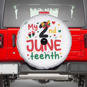 My Second Juneteenth Spare Tire Cover African American Baby Freedom Day