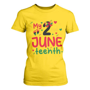 My Second Juneteenth T Shirt For Women African American Baby Freedom Day TS12 Daisy Print Your Wear