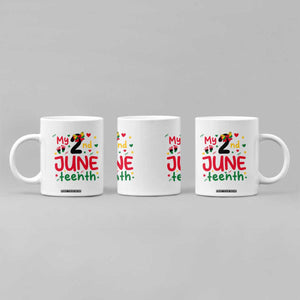 My Second Juneteenth Coffee Mug African American Baby Freedom Day