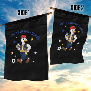 Funny Bosnia Goose Soccer Fan Gift Garden Flag Off To Watch Fudbal