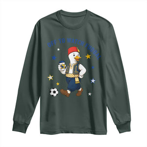 Funny Bosnia Goose Soccer Fan Gift Long Sleeve Shirt Off To Watch Fudbal