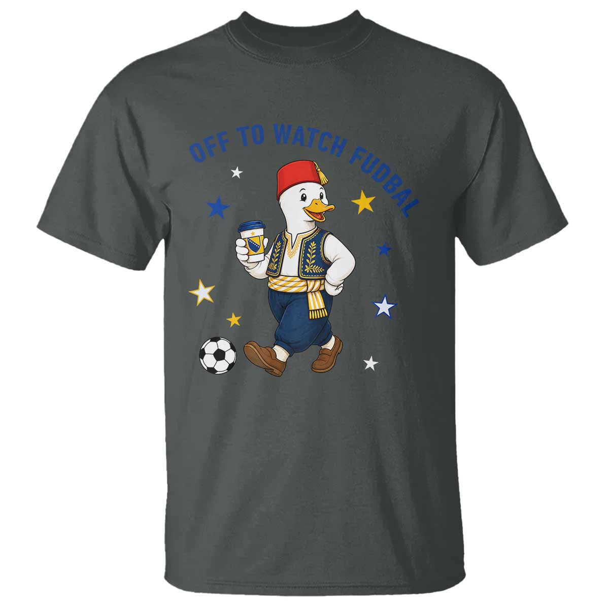 Funny Bosnia Goose Soccer Fan Gift T Shirt Off To Watch Fudbal
