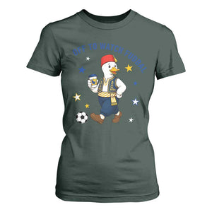 Funny Bosnia Goose Soccer Fan Gift T Shirt For Women Off To Watch Fudbal