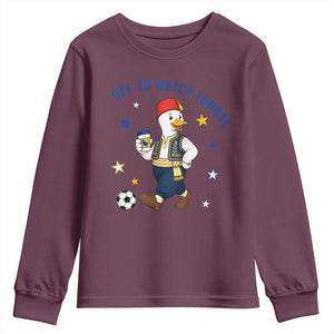 Funny Bosnia Goose Soccer Fan Gift Youth Sweatshirt Off To Watch Fudbal