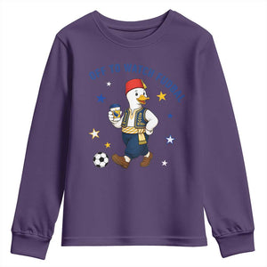 Funny Bosnia Goose Soccer Fan Gift Youth Sweatshirt Off To Watch Fudbal