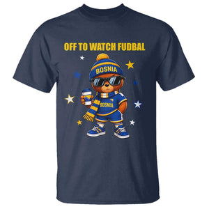 Funny Bosnia Teddy Bear Game Day Gift T Shirt Off To Watch Fudbal
