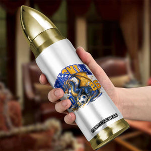 Bosnian Dragon Fudbal Fan Bullet Tumbler Bosnia And Herzegovina Pride