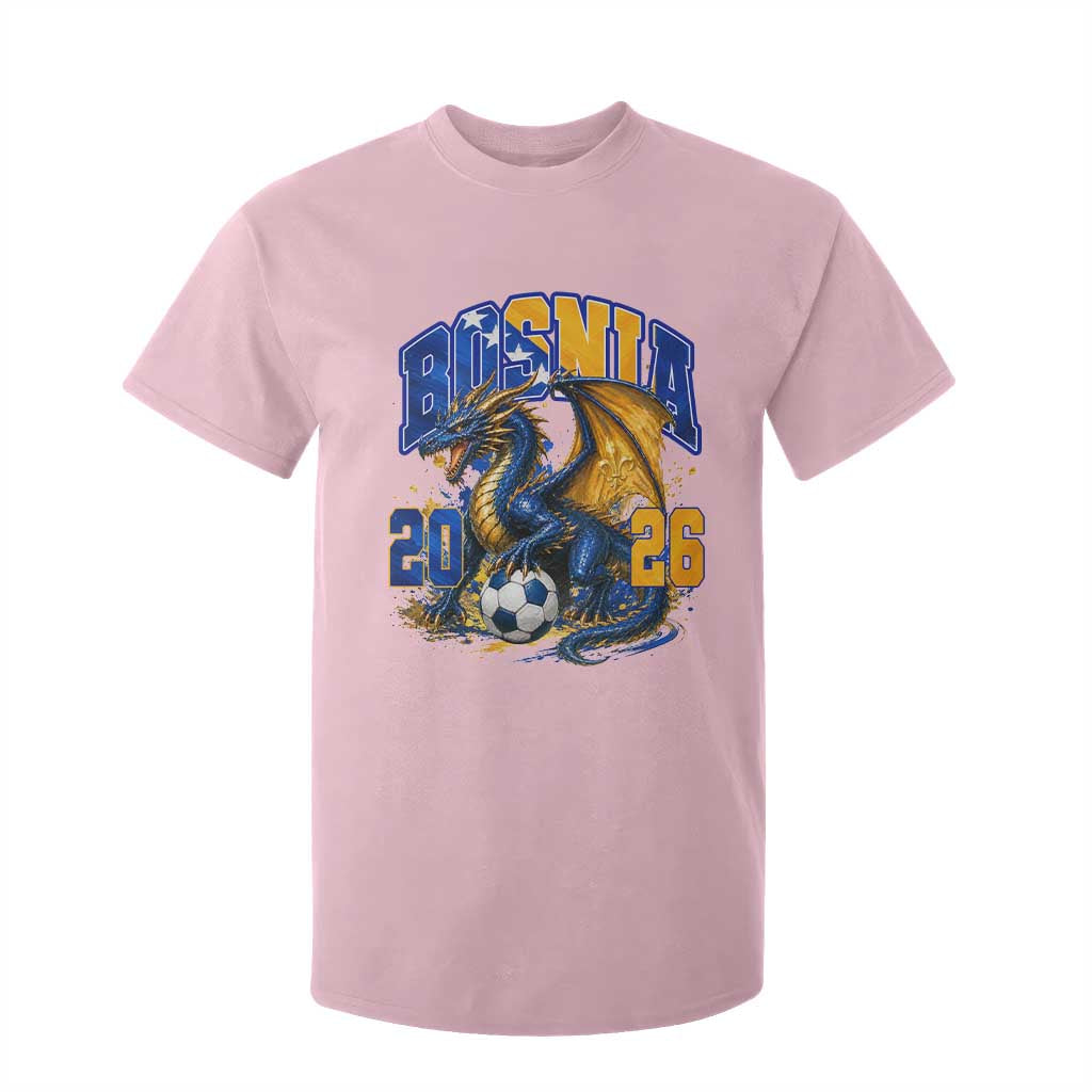 Bosnian Dragon Fudbal Fan T Shirt For Kid Bosnia And Herzegovina Pride